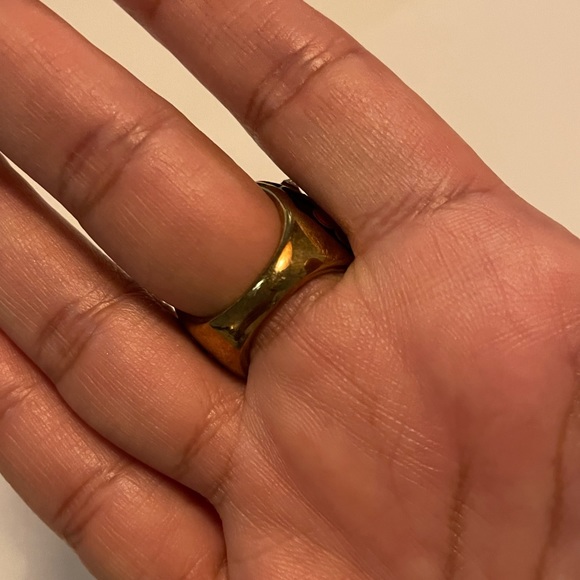 Cocktail enamel ring - Picture 4 of 5